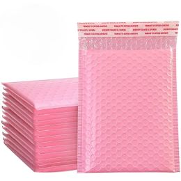 wholesale Bubble Mailers Pink Envelope Bag Self Seal Mail Bags Padded Express Shockproof Packaging ZZ