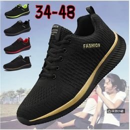 Selling Light Running Shoes Mens and Womens Breathable Couple Running Shoe Walking Jogging Training Shoe Plus Size 35-48 240517