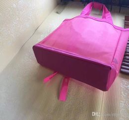 Shopping mesh Bag with ribbon Travel Bag beach Women Wash Bag Cosmetic Makeup Storage mesh case2566877