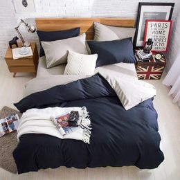 Bedding Sets Sanding Four Piece Duvet Cover Plain Double Bed Sheet Set Pieces Warm And Simple Pure Color