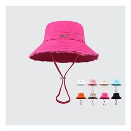 Ampia brim cappelli designer di secchi da donna Cappello da donna Casquette Bob Sun Prevenire il berretto da baseball berretto da baseball Snapback abito da pesca da esterno Drop Otovm