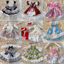 16 BJD 30cm Dolls Fashion Doll Clothes Fat Body Princess High Quality Dress Accessor Up Gift DIY 240516