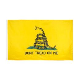 8 designs 3x5fts 90x150cm dont tread on me snake gadsden Flag us american Tea Party direct factory4920090