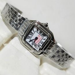 Luxury Women's Watches Silver Dial 22mm VK Quartz Chronograph Working High Quality Ladies Watch Women's Watches 2084