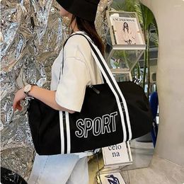 Outdoor Bags Fitness Crossbody Bag Casual Travel Large Capacity Handbags Fashion Letter Graphic Sport Shoulder Pack Training