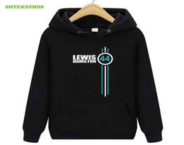 Hoodies Spring Autumn Hoodie Simple Lewis Hamilton Number 44 Men's One Racer Youth Ayrton Senna Auto Sweatshirt7215549