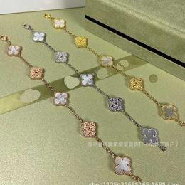 Последний легкий роскошный ювелирный браслет браслет Clover Bracelet Women