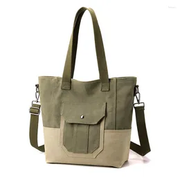 Evening Bags High Quality Totes Bag For Women Shoulder Ladies Canvas Tote Shopping Designer Handbags Large Capacity Crossbody