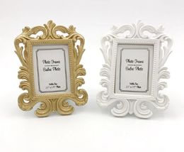 Vintage Party Decoratives Oblong Shape Baroque Picture Frame Place Card/Photo Holder Wedding Favors Home Decoration Supplies