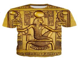 New Arrive Hip Hop Summer Style Ancient Egyptian Funny 3D Print Men Women Fashion T Shirt Tops XS0666348788