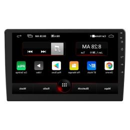 Radio Freeshipping Android 90 Car Stereo Double DIN GPS Navigation Bluetooth WiFi FM Radio 10 inch IPS Screen In Dash Head Unit Receiver