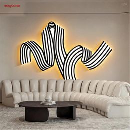 Wall Lamp Exquisite Carved Crystal Porcelain Murals Art Ribbon Led For Living Room El Fashion Home Decoration Sconce Lights