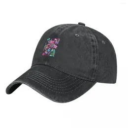 Ball Caps LOONA Flowers Design Cowboy Hat Custom Cap Summer Birthday Women Beach Fashion Men's
