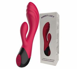 G spot Rabbit Vibrator Sex Toys For Women Dual Vibration Vagina Clitoris Female Masturbation Adult Product Dildo Vibrators T2006301721551