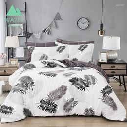 Bedding Sets Northern Europe Simple Style Leaf Banana Leaves Printing Set Duvet Cover Pillowcases Sheet Home Textile Bedclothes