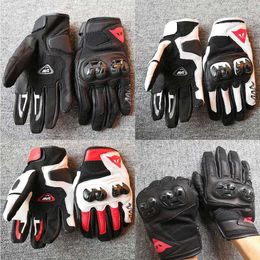 Special gloves for riding Motorcycle Racing Dennis Genuine Leather Knight Riding Gloves Anti Drop Touch Screen Star Men Summer and Autumn Seasons