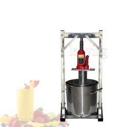 Commercial 36L Manual Hydraulic Press Machine Fruits Vegetables Press Squeezer Stainless Steel Hand Grape Juicer