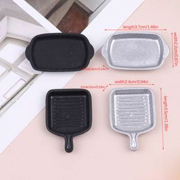 1/12 Dollhouse Miniature Baking Tray Model Kitchen Bakeware Accessories For Dolls House Decor Kids Pretend Play Toys