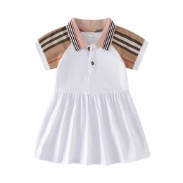 Dresses Girls Summer Dresses Infant Party Wedding Dress baby Girls Short sleeve Princess Dress Striped Kids Dress 16T