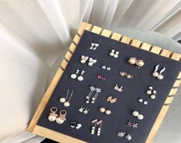 10Pairslot Mix Style Fashion Stud Earrings Nail For DIY Gift Craft Jewelry Earring WA024916741