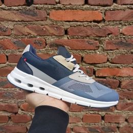 Fashion Designer Dark blue-gray splice casual shoes for men and women ventilate Cloud shoes Running shoes Lightweight Slow shock Outdoor Sneakers dd0506A 36-45 10