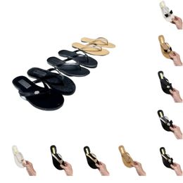 2024 Interlocking C metal buckle slippers designer ladies flip flops simple youth slipper Bow glitter rhinestone moccasin shoes summer hotels beaches slides