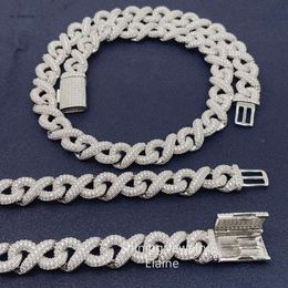 Best Price Hip Hop Bling Jewellery Rope Necklace Buss Down 5A Zircon Wholesale Brass Chain Mens Necklaces