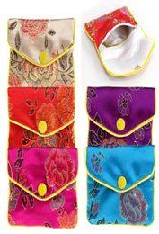 Whole Jewelry Storage Bags Silk Chinese Tradition Pouch Purse Gifts Jewels Organizer7736720