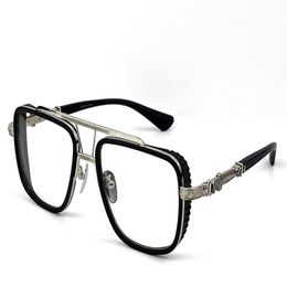 New design retro optical glasses square frame PUSHIN ROD II with eye mask heavy industry motorcycle jacket style top quality 258R