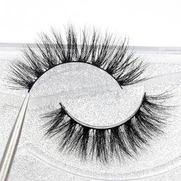 Visofree Eyelashes 3D Mink Lashes Soft Natural Handmade Cruelty Free Lightweight Full Strip Cilios Posticos D23 240511