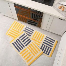 Carpets Japanese Style Home Long Strip Kitchen Floor Mats Bathroom Door Non-slip Bedroom Bedside Blankets