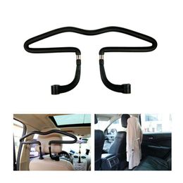 New Seat Rack Hanger Auto Headrest Clothes Hanging Stand Travel Jackets Bags Coat Hangers Holder Car Accessories