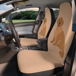 Car Seat Covers Dog For Cars | Golden Retriever Vehicle Accessories Gift Loves