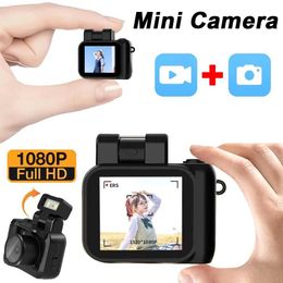 Sports Action Video Cameras HD 1080P Mini Portable Camera Pocket Single Reflection Camera CMOS with Flash Memory Portable Video Recorder and LCD Screen J240514