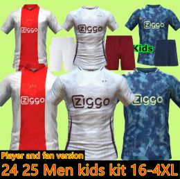 FANS Player 24 25 TADIC Soccer Jerseys BASSEY BERGHUIS Third Black Kit KLAASSEN BERGWIJN MARLEY 2024 2025 home Away Football Shirts Men Kids Uniforms CRUYFF 3XL 4XL
