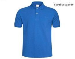 20 colour2017 summer embroidery Polo Shirt men039s short sleeve POLOS shirt men sports casual t shirt golf shirts US SIZE S6X1382033