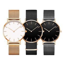 Watches Manufacturer Designing Japan Movt Quartz Wrist Watch Leather Strap Rose Gold Waterproof Watches