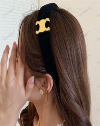 Womens Designer Headband For Ladies Luxury Hair Clip Brand Classic Gold Buckle Fashion Hair Clips Hairpins Claws 7 Styles8911093