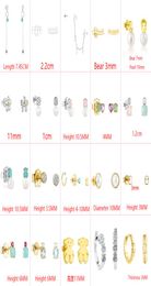 Fahmi 2022 New Style 100% 925 Sterling Silver cute Bear Trend Fashion Ladies Beauul Classic Earrings Jewelry Factory Direct Wholesale4675641