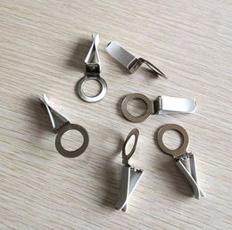 Auto Outlet Clips Tool Circular Hole 145mm Metal 360 Degree Perfume Clip Decorative Clamps Accessories Car Air Freshener Vent Cli1293996