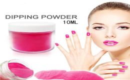 4 in 1 Bright Nude Pink Colours Dipping Tool Kits Set 10gBox 16ml Base Top Coat Activator Dip Powders Nails Color9001496