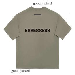 Of Fear Esse Tshirt Designer Essen Men T-Shirt Essentialsclothing Womens T Shirt Essentialspants O-Neck 3D Letters Luxurys Top Quality Letter Printed Shirt 905