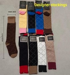 Designer Whole Socks Men039s Women Stockings Pure cotton 9 Colours Sport Basketball Running Sockings Letter G Print8277469