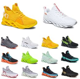 2024 Running Shoes for Mens Comfortable Breathable Jogging Triple Black White Red Yellow Neon Grey Orange Sports Sneakers Trainers Fashion Outdoor GAI-8562