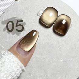 Kvinnlig nagelkonstpolsk lim stilfull färgglada effekt naglar olja för nybörjare 240430