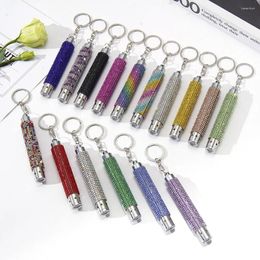 Decorative Figurines Mini Keychain Lights Pocket Emergency Light USB Flashlights Small Torch Camping