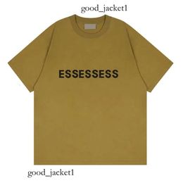 Of Fear Esse Tshirt Designer Essen Men T-Shirt Essentialsclothing Womens T Shirt Essentialspants O-Neck 3D Letters Luxurys Top Quality Letter Printed Shirt 951
