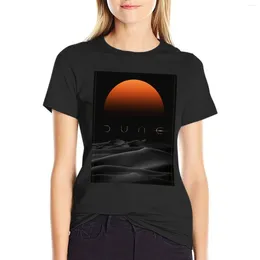 Women's Polos DUNE Sunset T-Shirt Hippie Clothes Shirts Graphic Tees Animal Print Shirt For Girls Workout Women Loose Fit