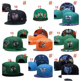 Ball Caps Ball Caps Top Quality Snapbacks Fitted Hats Embroidery Football Baskball Visors Cotton Letter Mesh Flex Beanies Flat Hat Hip Dhcmw