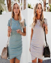 For Women Short Sleeve Bodysuit Dresses One Piece Set Shirt Party Evening Dress Sexy Casual Fashion Pullover3512604